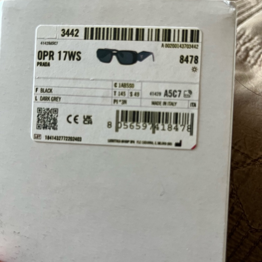 Prada Black Sunglasses for Men - Picture 8 of 16